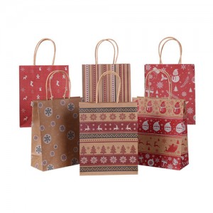 kraft shopping bag